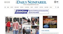 Desktop Screenshot of nonpareilonline.com